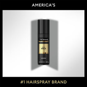 TRESemmé Extra Hold Travel Hairspray with hair styling tools