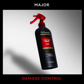 TRESemmé Heat Protectant Spray with styling tools