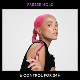 TRESemmé Mega Control Hair Gel application on hair