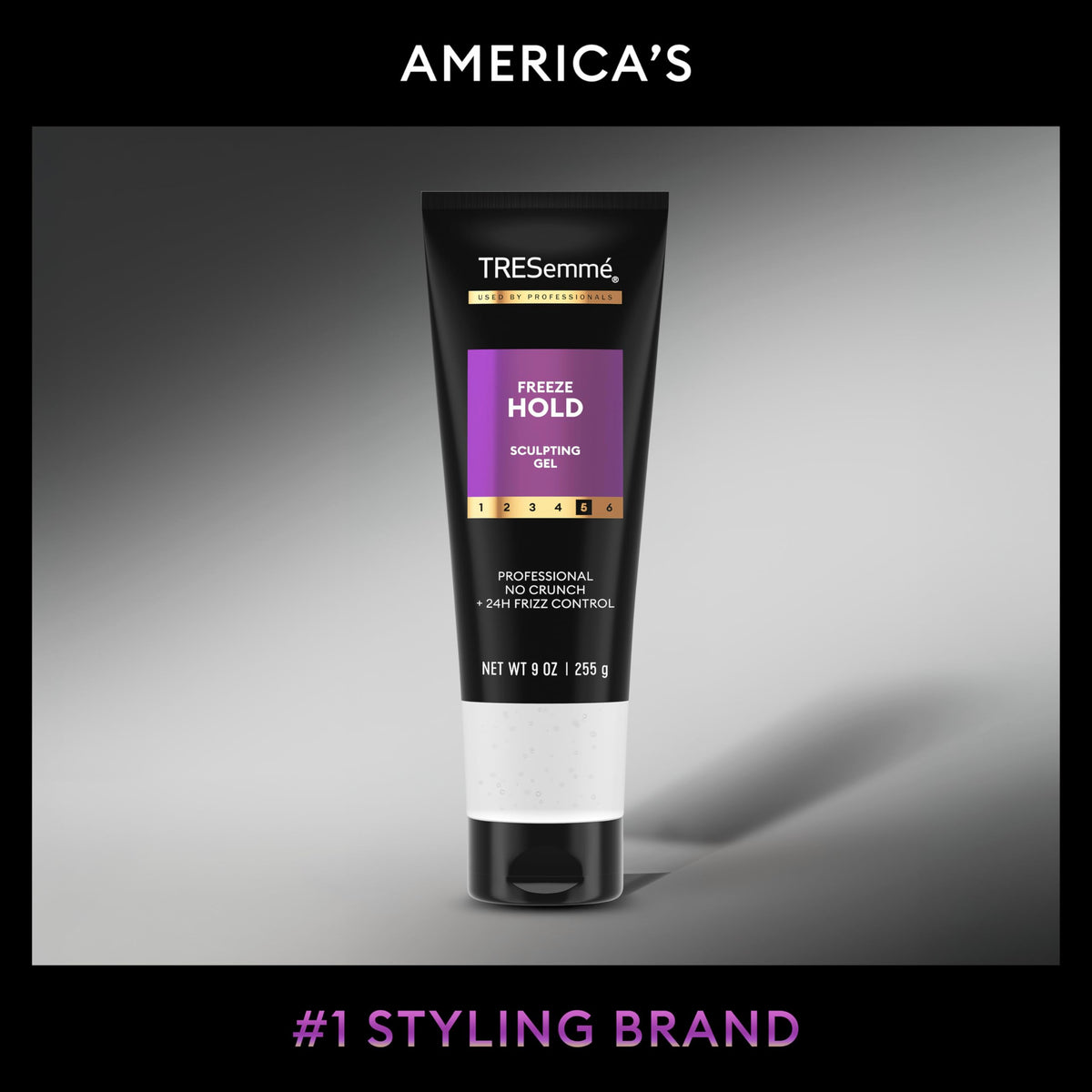 TRESemmé Mega Control Hair Gel packaging