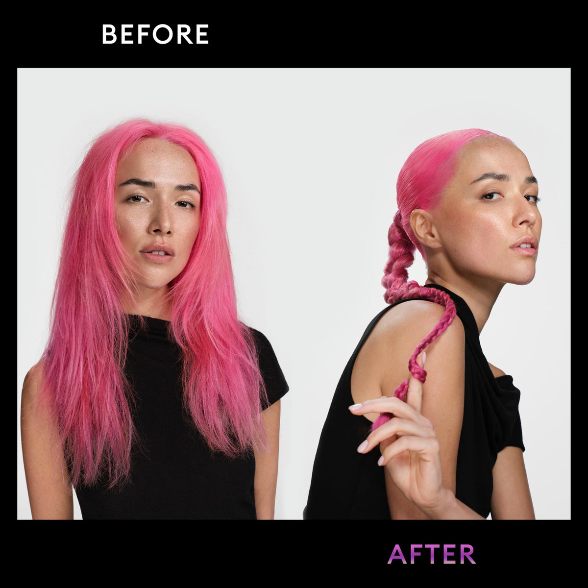 TRESemmé Mega Control Hair Gel with styling tools