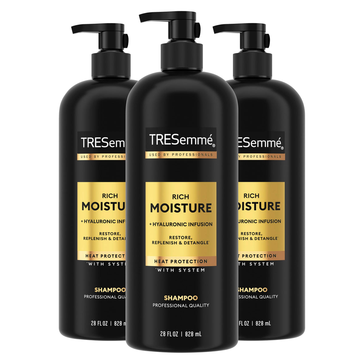 TRESemmé Rich Moisture Hydrating Shampoo 28 oz front view