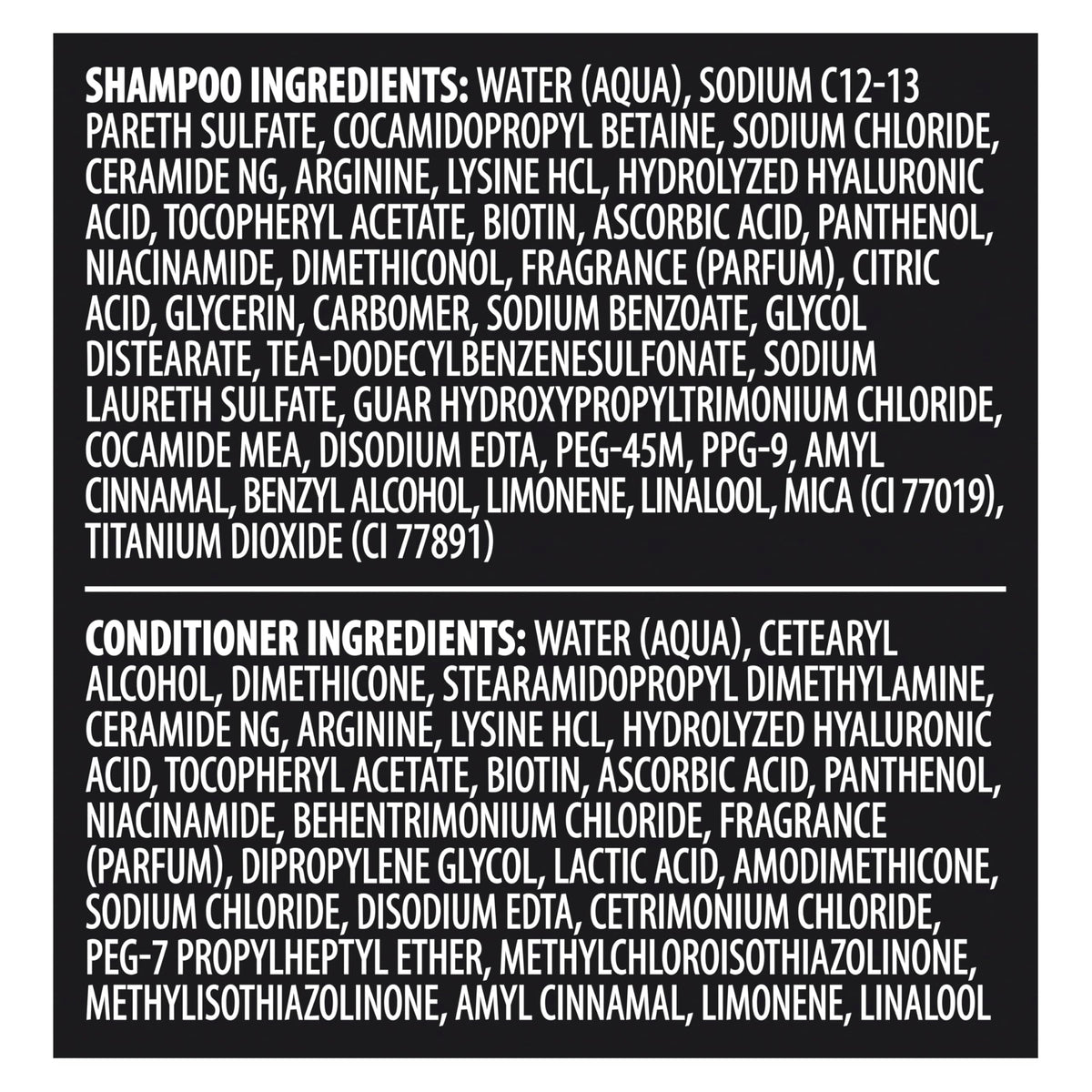 TRESemmé Rich Moisture Shampoo & Conditioner set in a lifestyle scene