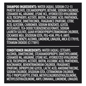 TRESemmé Rich Moisture Shampoo & Conditioner set in a lifestyle scene