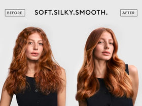TRESemmé Smooth & Silky Conditioner back view with ingredients