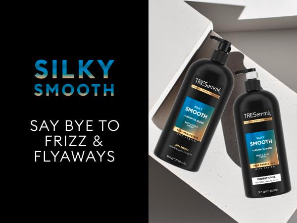 TRESemmé Smooth & Silky Conditioner pump top view