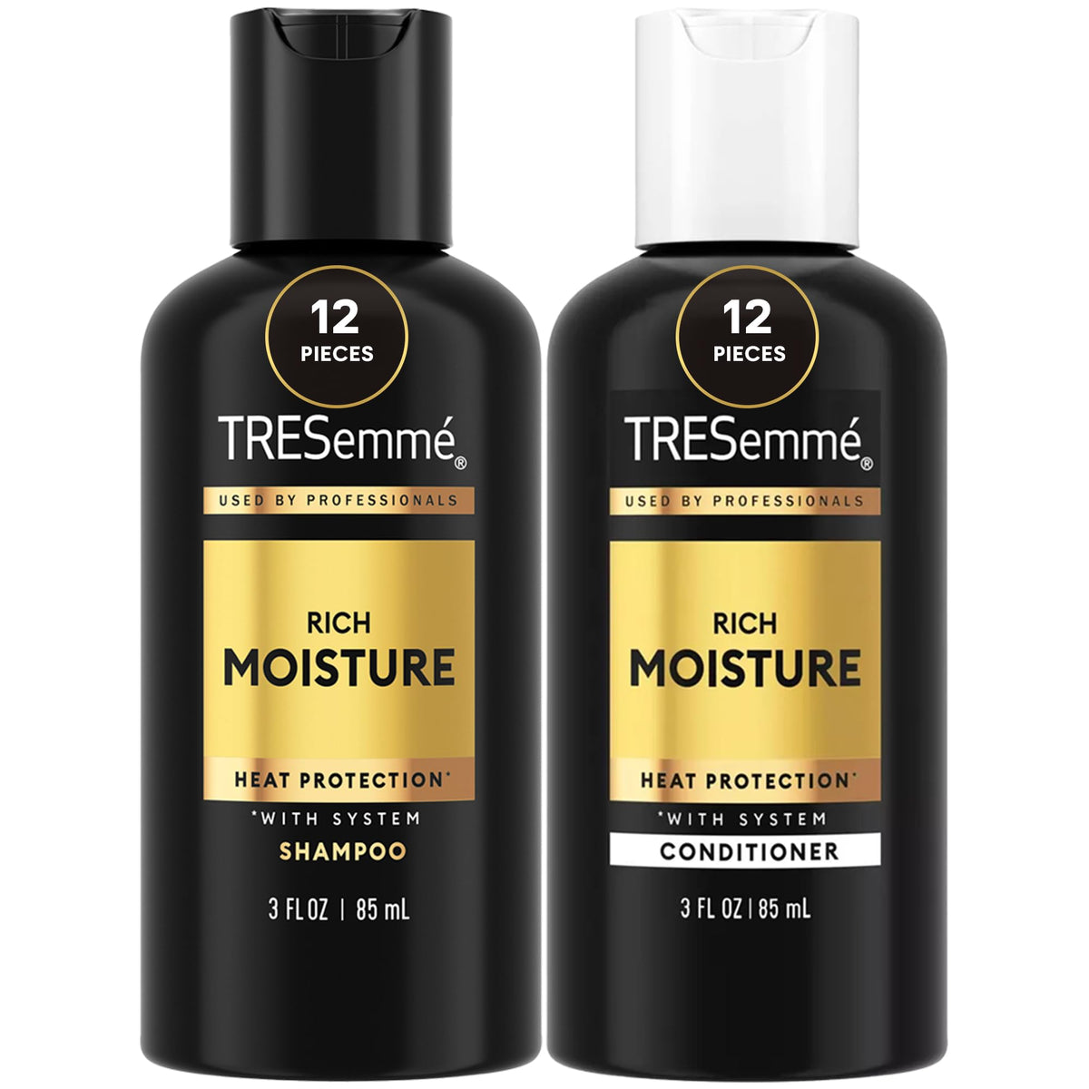 TRESemmé Travel Shampoo and Conditioner Set 3 oz pack front view