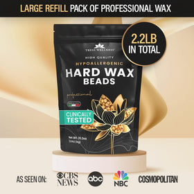 Tress Wellness Wax Beads 2.2lbs contents close-up