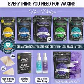 Tress Wellness Wax Beads lavender scent close-up