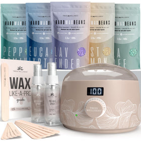 Tress Wellness Waxing Kit Digital Wax Warmer front view