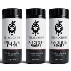 Tribal Chimp Hair Styling Powder 3-piece set front view