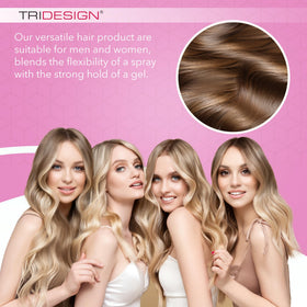 TRIDESIGN Aerogel Hair Spray 10.5 oz with nozzle