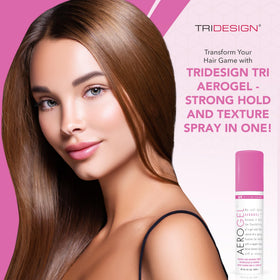 TRIDESIGN Aerogel Hair Spray spray nozzle close-up