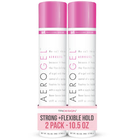 TRIDESIGN Aerogel Strong Hold Volumizing Hair Spray front view, 10.5 oz
