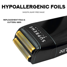 Trimmer Crunch Lite STF600 side view showing gold foils