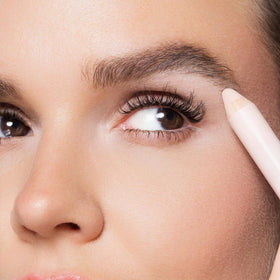 Trish McEvoy Eye Brightener Pencil Shell applied to brow bone