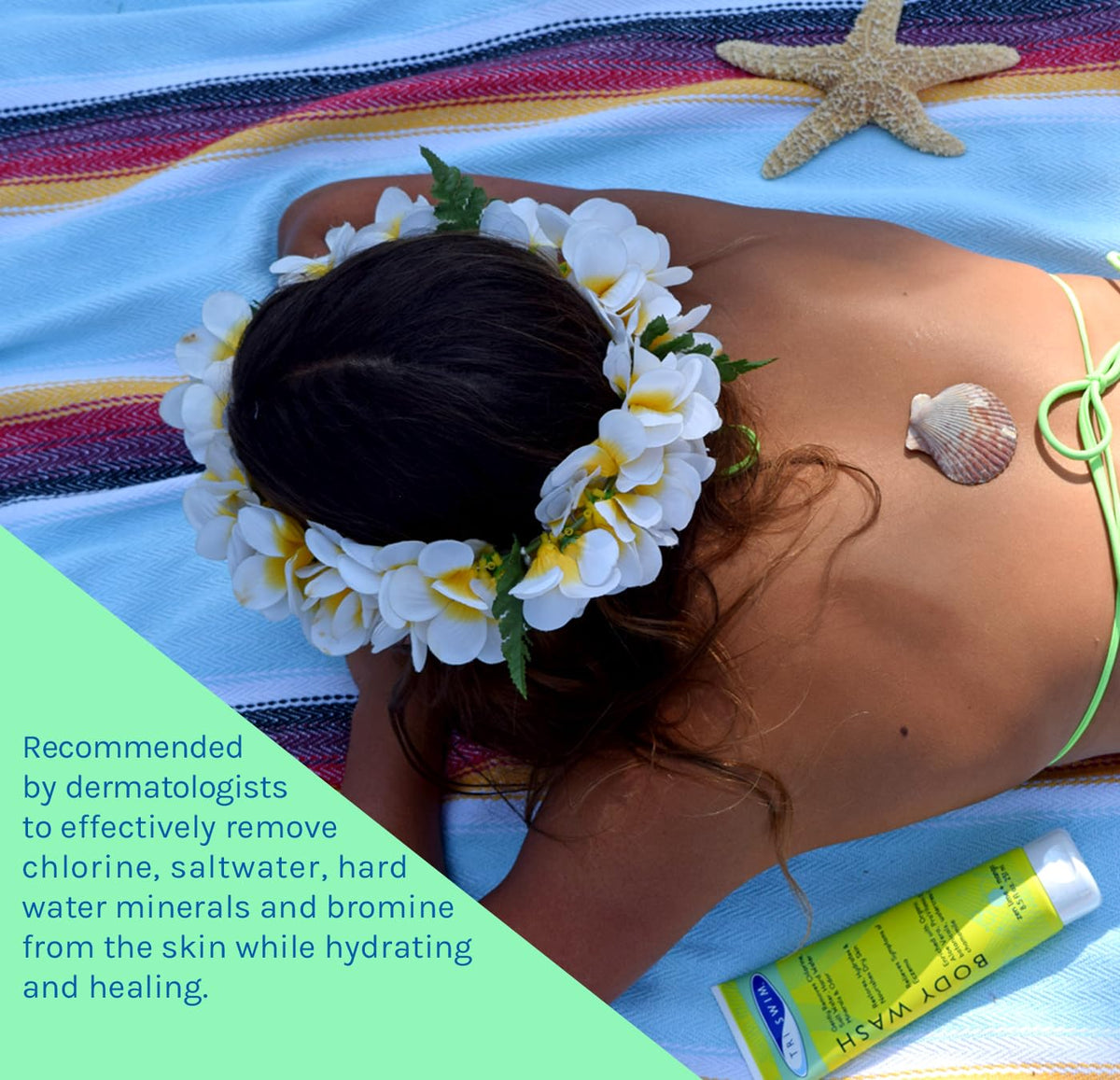 TRISWIM Chlorine Removal Body Wash 8.5 Fl Oz with fresh ingredients