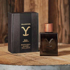 Tru Fragrance Beauty Yellowstone Ride Reserve Men's Cologne in a lifestyle setting