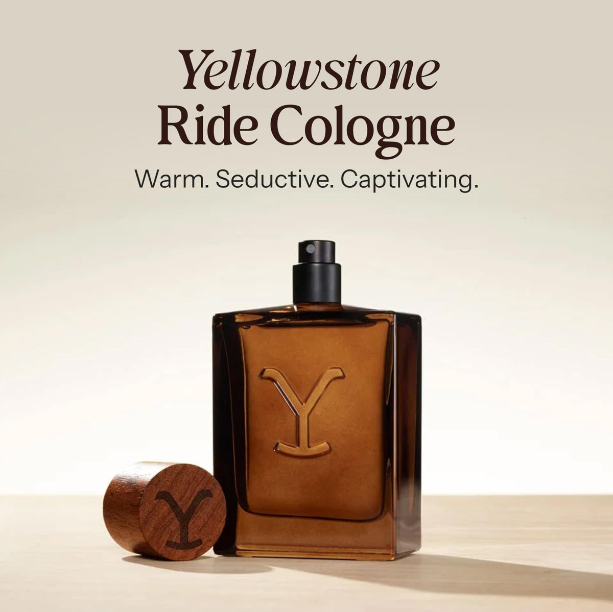 Tru Yellowstone Ride Men's Cologne bottle side view