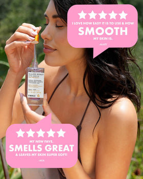 Truly Glazed Donut After Shave Oil Jumbo with vanilla glaze scent description