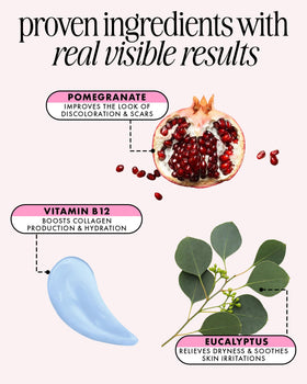 Truly Jelly support Pigment Body Potion displayed with natural elements
