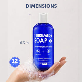 Truremedy Naturals Body Wash 12oz side view