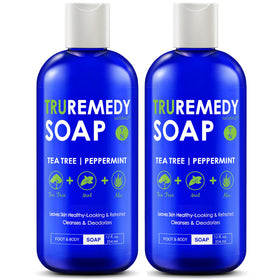 Truremedy Naturals Body Wash Tea Tree & Peppermint front view
