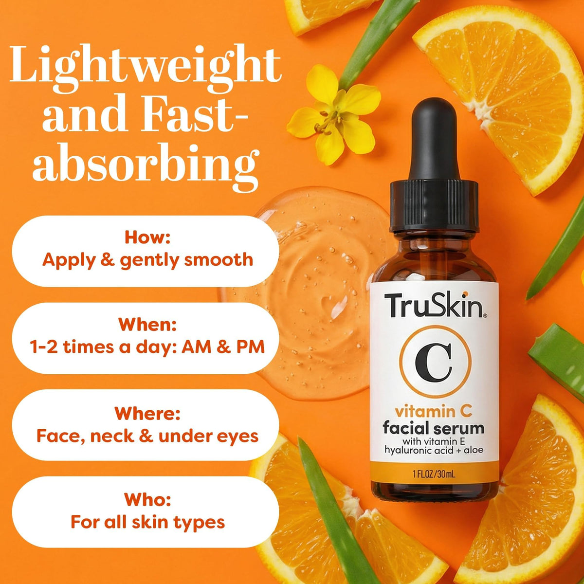 TruSkin Brightening Vitamin C Serum packaging