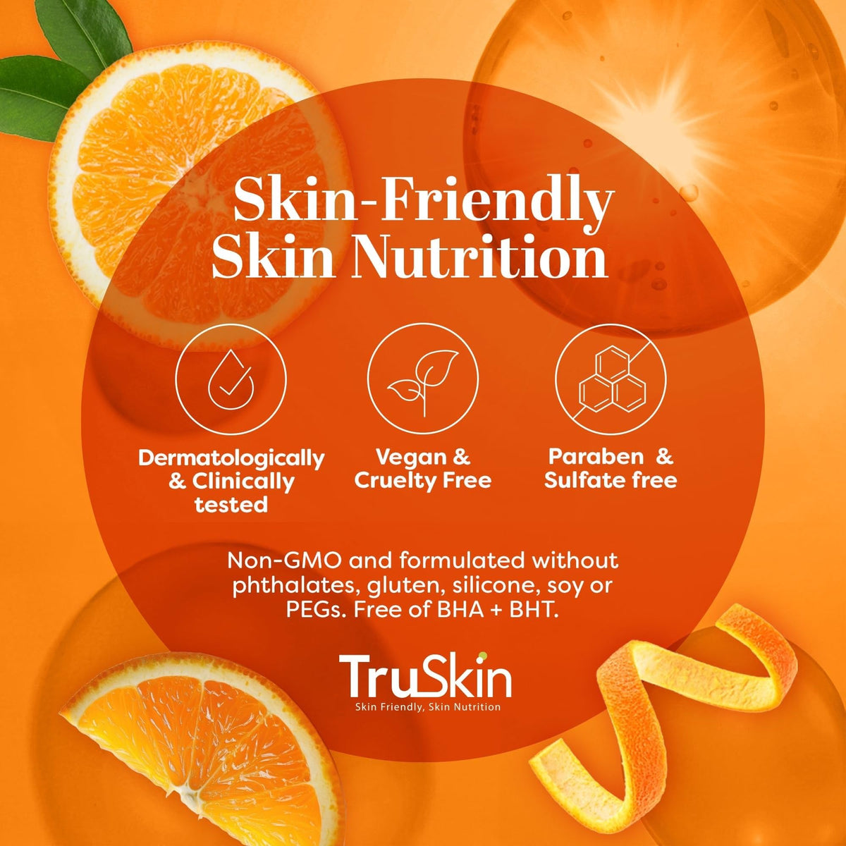 TruSkin Brightening Vitamin C Serum with natural ingredients