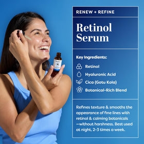 TruSkin Hyaluronic Acid Serum showcasing hydration benefits