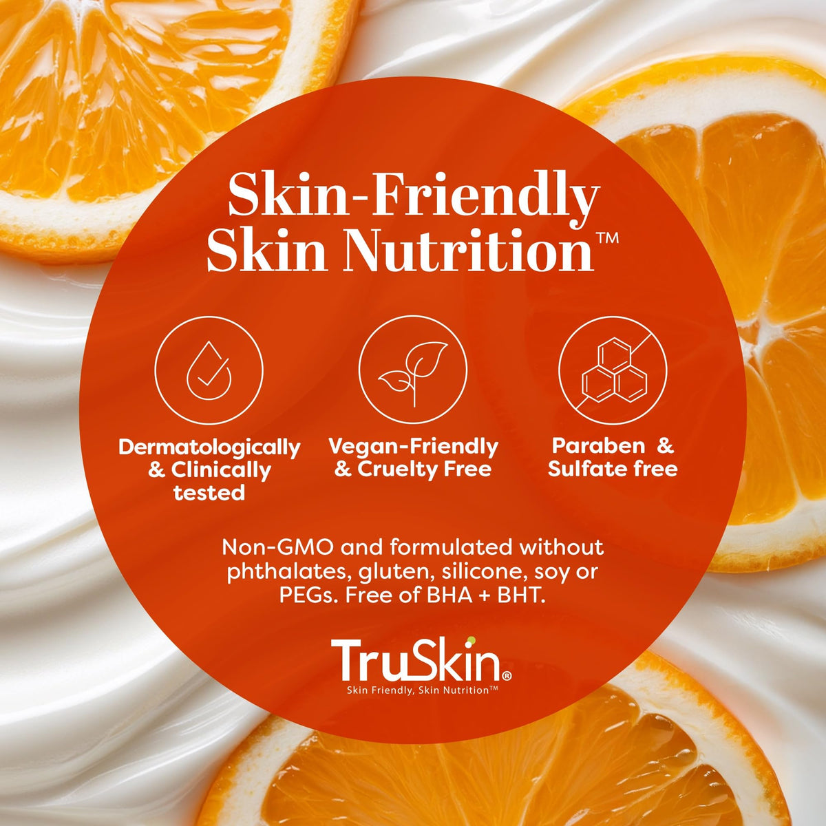 TruSkin Vitamin C Face Cream with green tea and aloe vera