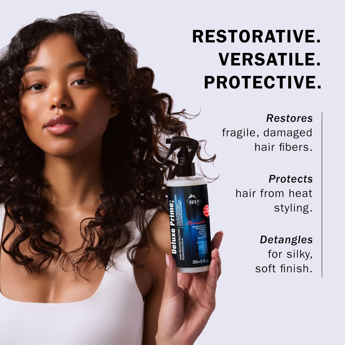 TRUSS Deluxe Hair Spray 260ml back view