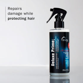 TRUSS Deluxe Hair Spray 260ml with application instructions