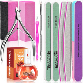 TsMADDTs Manicure Tools Kit with files and buffers
