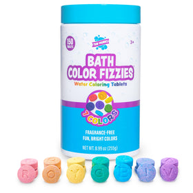 Tub Works Bath Color Fizzies 150 Count assorted colors