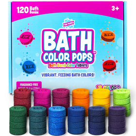Tub Works Bath Color Pops 120 Count packaging front view
