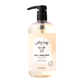 TUBBY TODD Hair + Body Wash 812g front view with pump