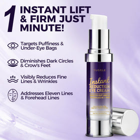 Tuggle Instant Eye Tightening Cream in a skincare routine