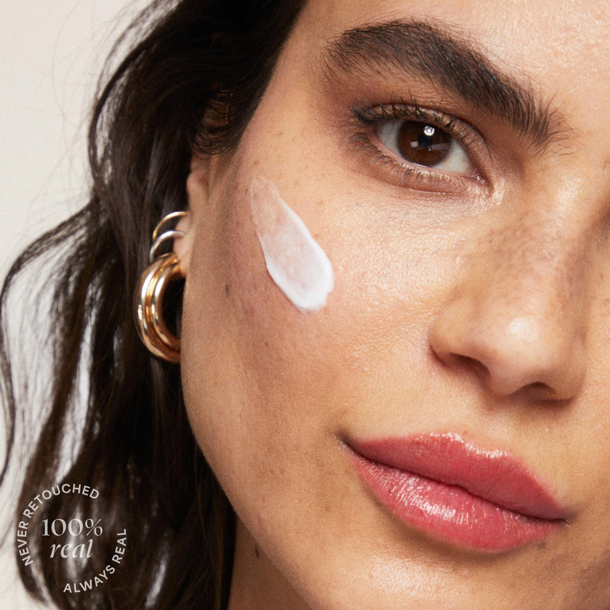 TULA 24-7 Chrome Hydrating Day & Night Cream in bathroom setting