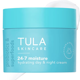 TULA 24-7 Hydrating Day & Night Cream front view with packaging