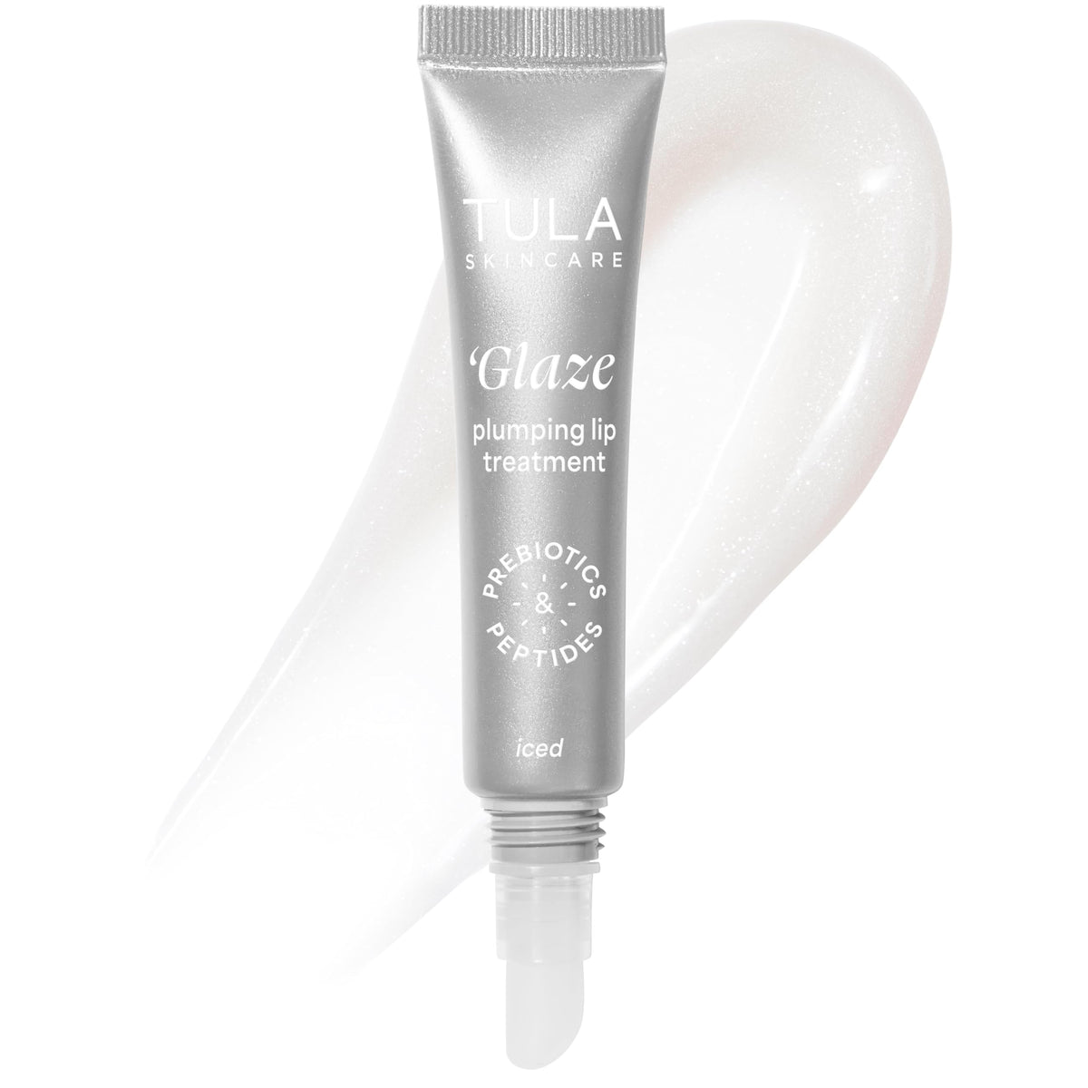 TULA Glaze Plumping Lip Iced front view