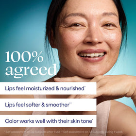 TULA Glaze Plumping Lip Iced on a vanity