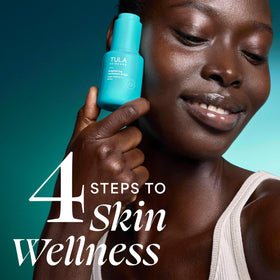 TULA Purifying Cleanser bottle from the travel kit