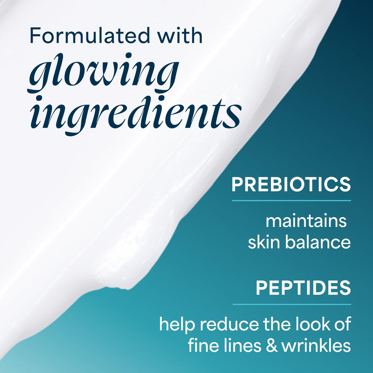 TULA Revive & Rewind Eye Cream texture on fingertip