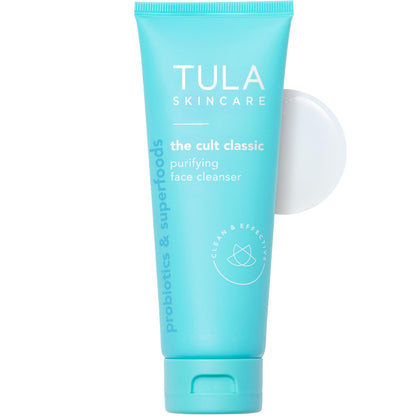 TULA The Cult Classic Purifying Face Cleanser 4.2 oz front view