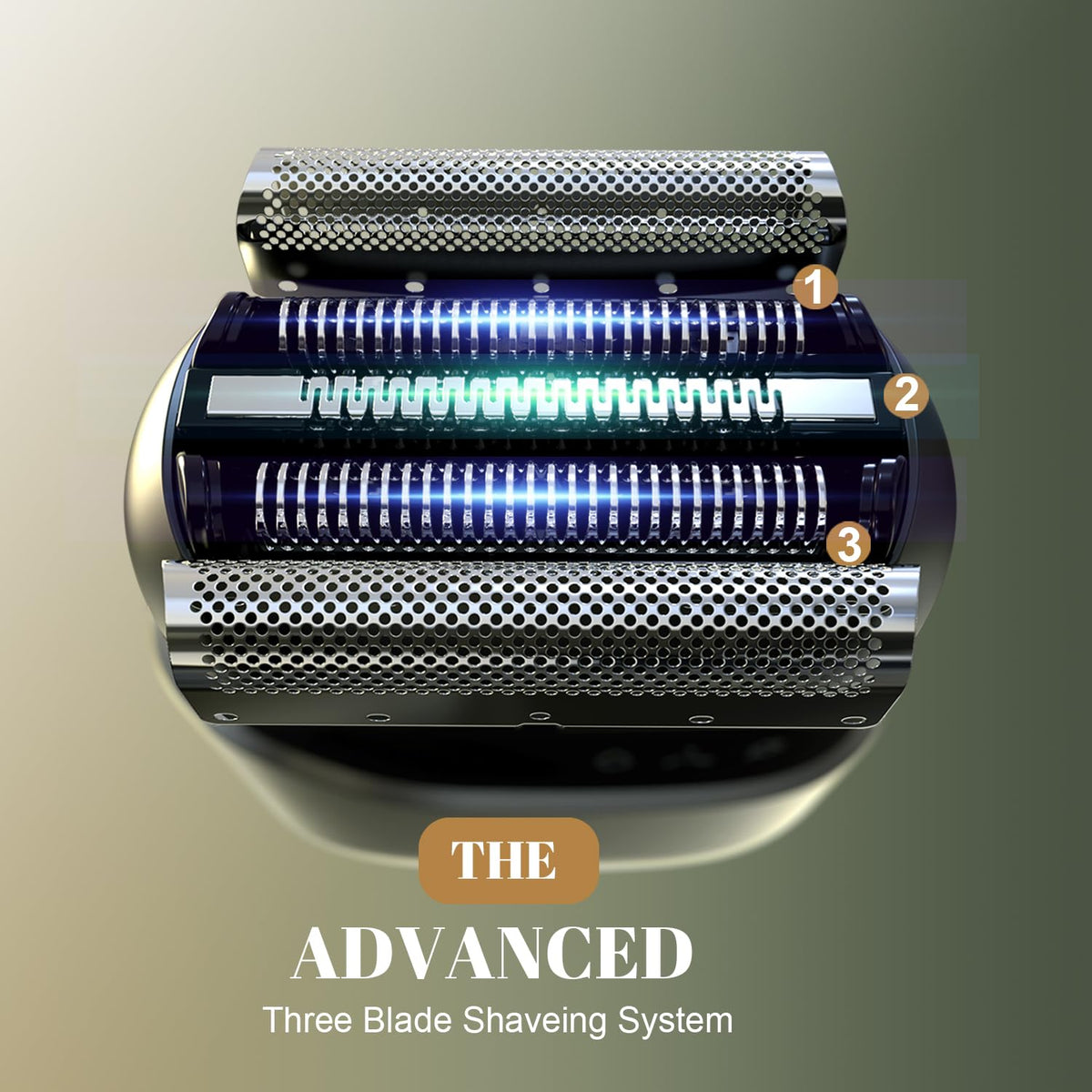 Tulzim Electric Foil Shaver compact design with travel cap