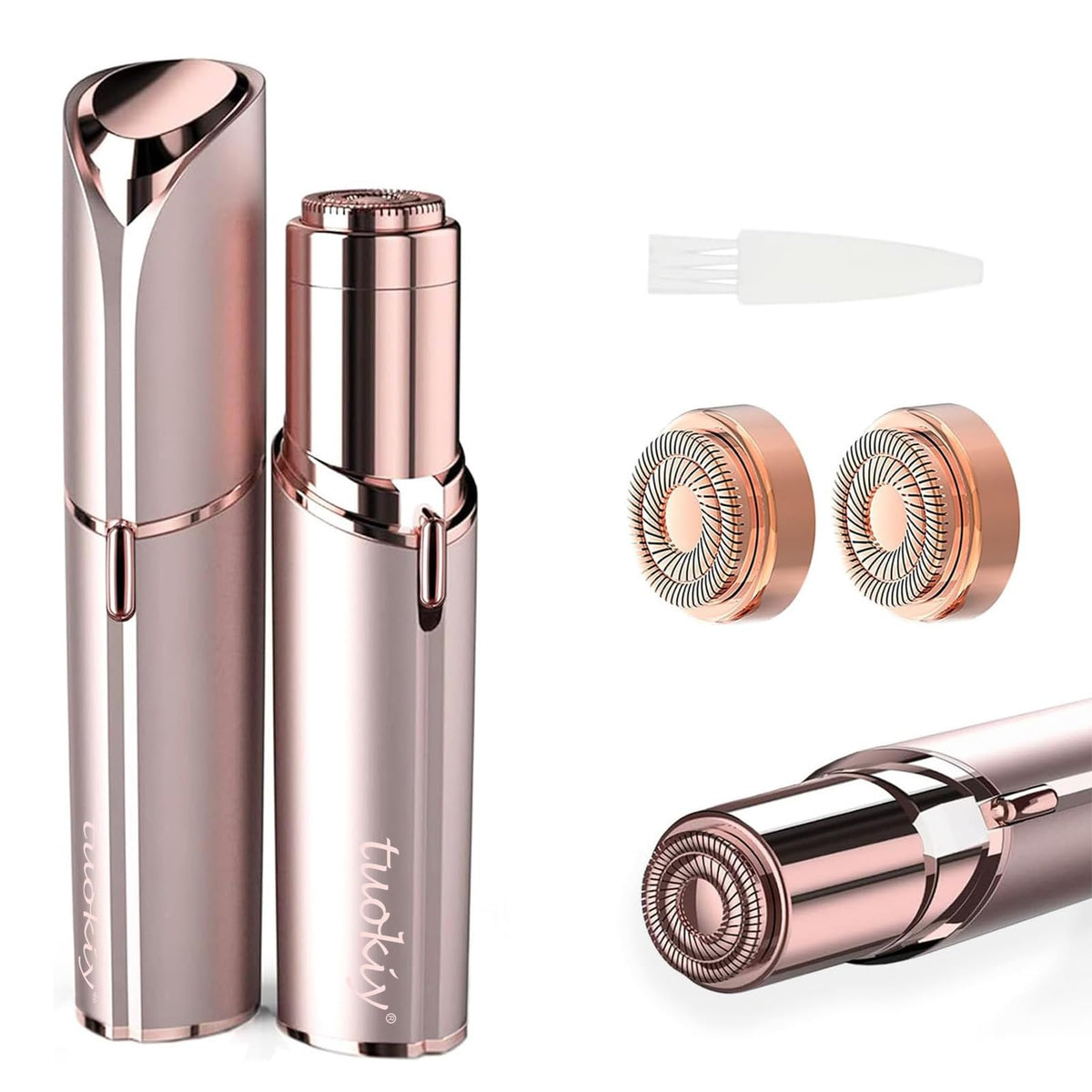 tuokiy Battery Operated Facial Hair Remover front view