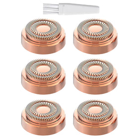 tuokiy Replacement Heads for Flawless Gen 2, 6-pack front view