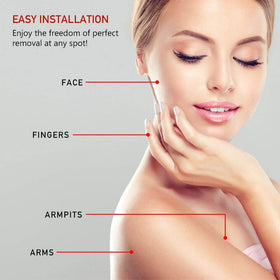 tuokiy Replacement Heads for Flawless Gen 2 Hair Remover heads with cleaning brush