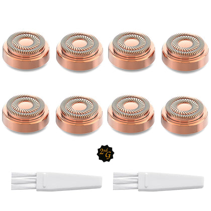 tuokiy Replacement Heads for Flawless Gen 2 Hair Remover package front view